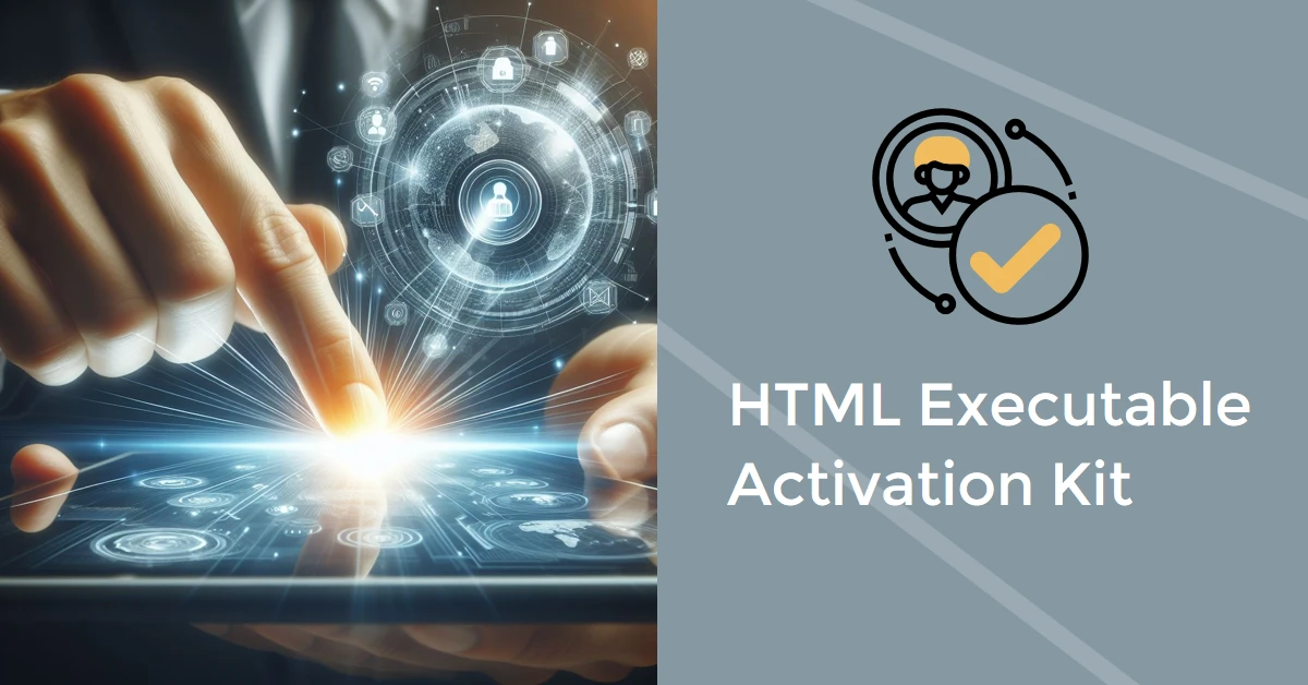 Kit d'activation de l'exécutable HTML